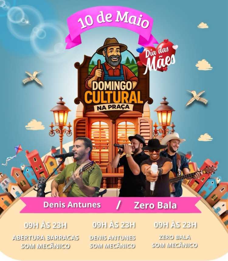 Domingo Cultural na Praça 